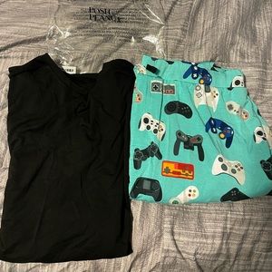 NWOT Posh Peanut Men’s Gamer Loungewear